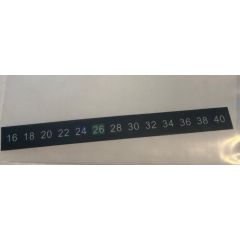 Termometer selvklæbende 16-40 grader